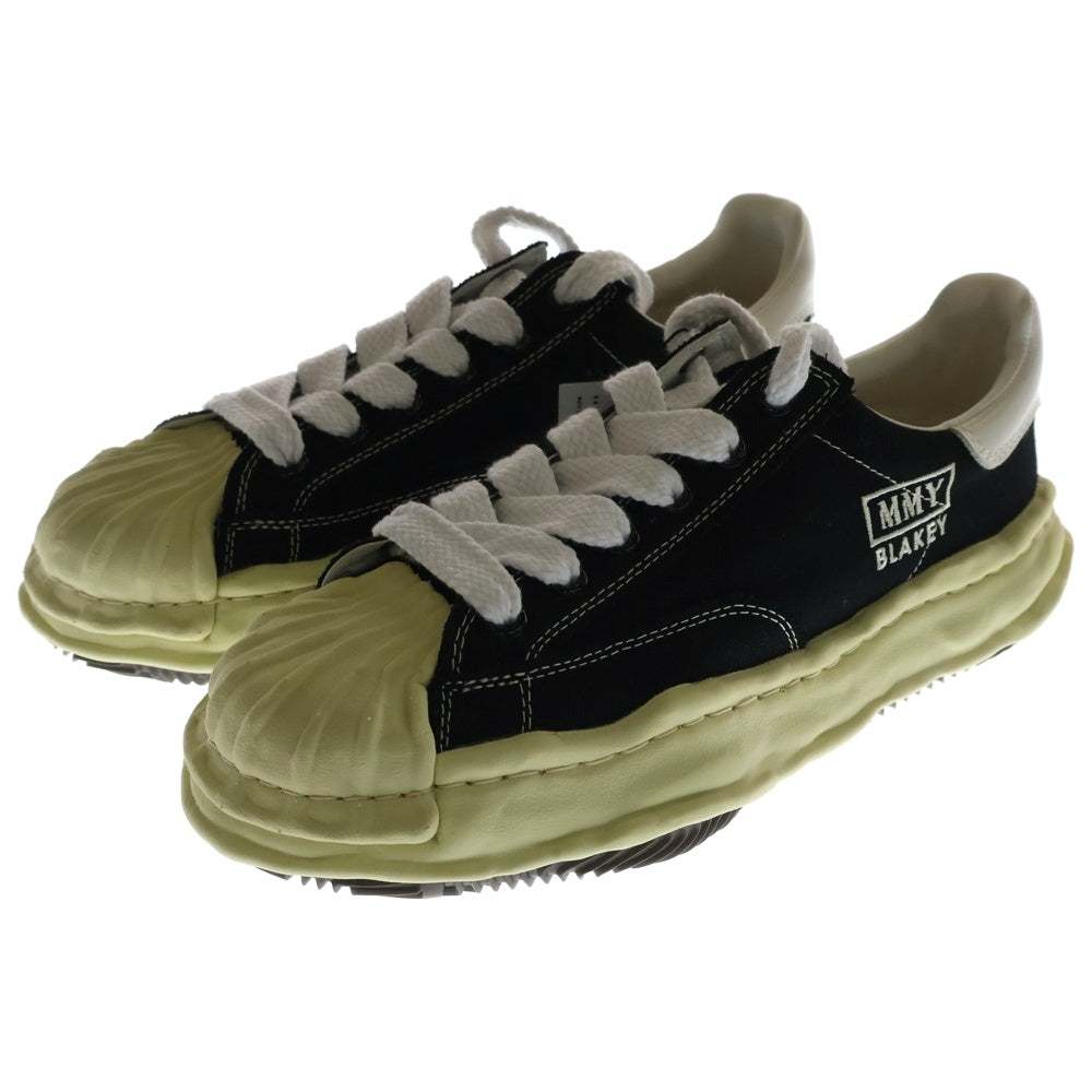 MAISON MIHARAYASUHIRO(メゾンミハラヤスヒロ) BLAKEY VL OG Sole Canvas Low-top Sneaker ブレイキー オリジナルソール キャンバス ローカットスニーカー ブラック A09FW732
