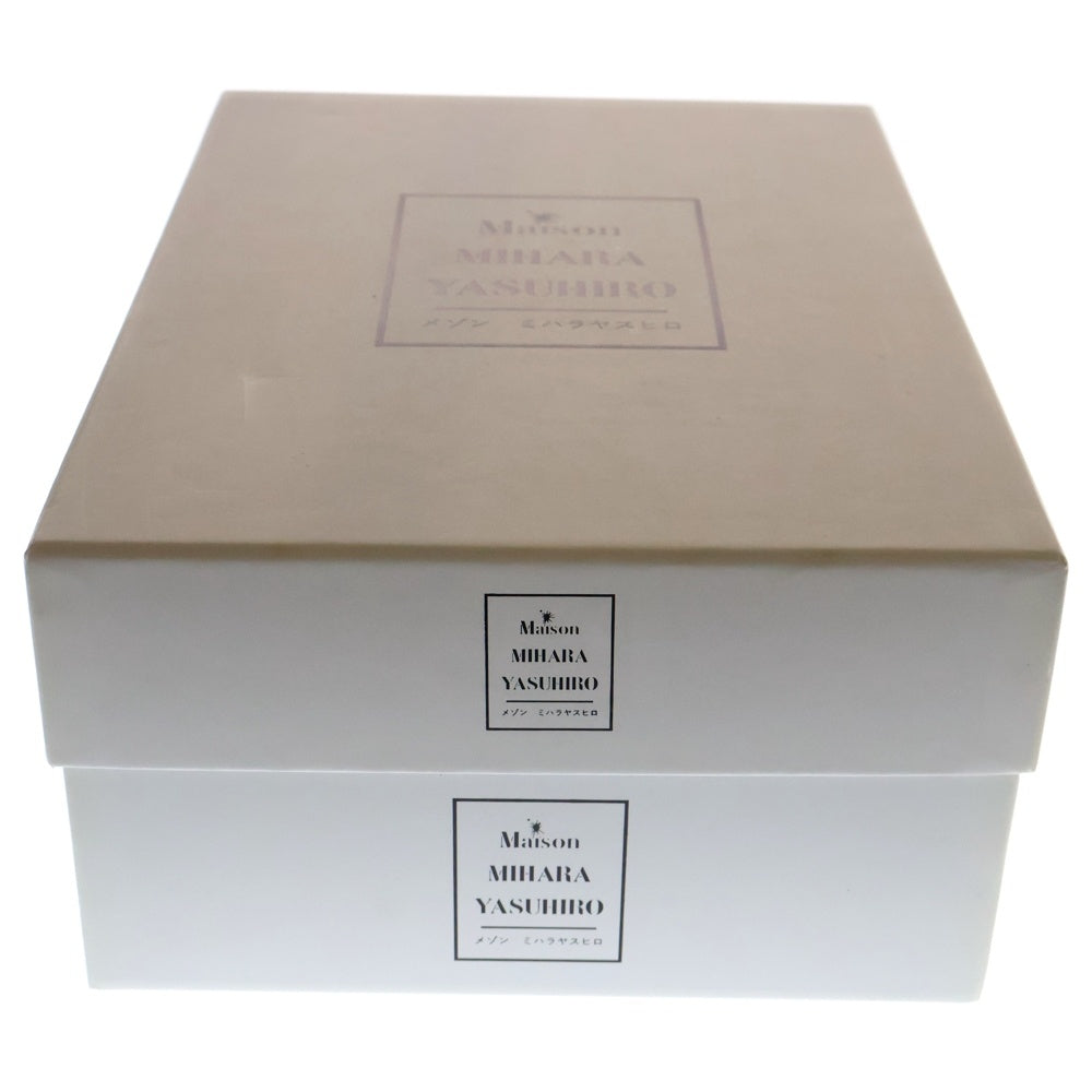 MAISON MIHARAYASUHIRO(メゾンミハラヤスヒロ) BLAKEY VL OG Sole Canvas Low-top Sneaker ブレイキー オリジナルソール キャンバス ローカットスニーカー ブラック A09FW732