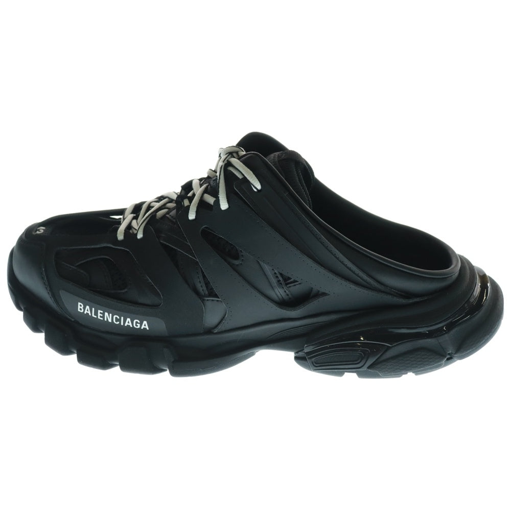 BALENCIAGA(バレンシアガ) TRACK MULE トラック ミュール ダブルレース メッシュ切替 サンダル シューズ ブラック 653814