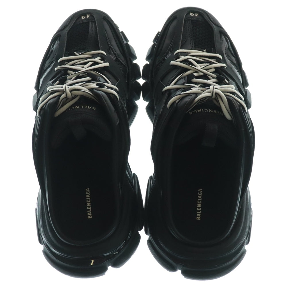 BALENCIAGA(バレンシアガ) TRACK MULE トラック ミュール ダブルレース メッシュ切替 サンダル シューズ ブラック 653814