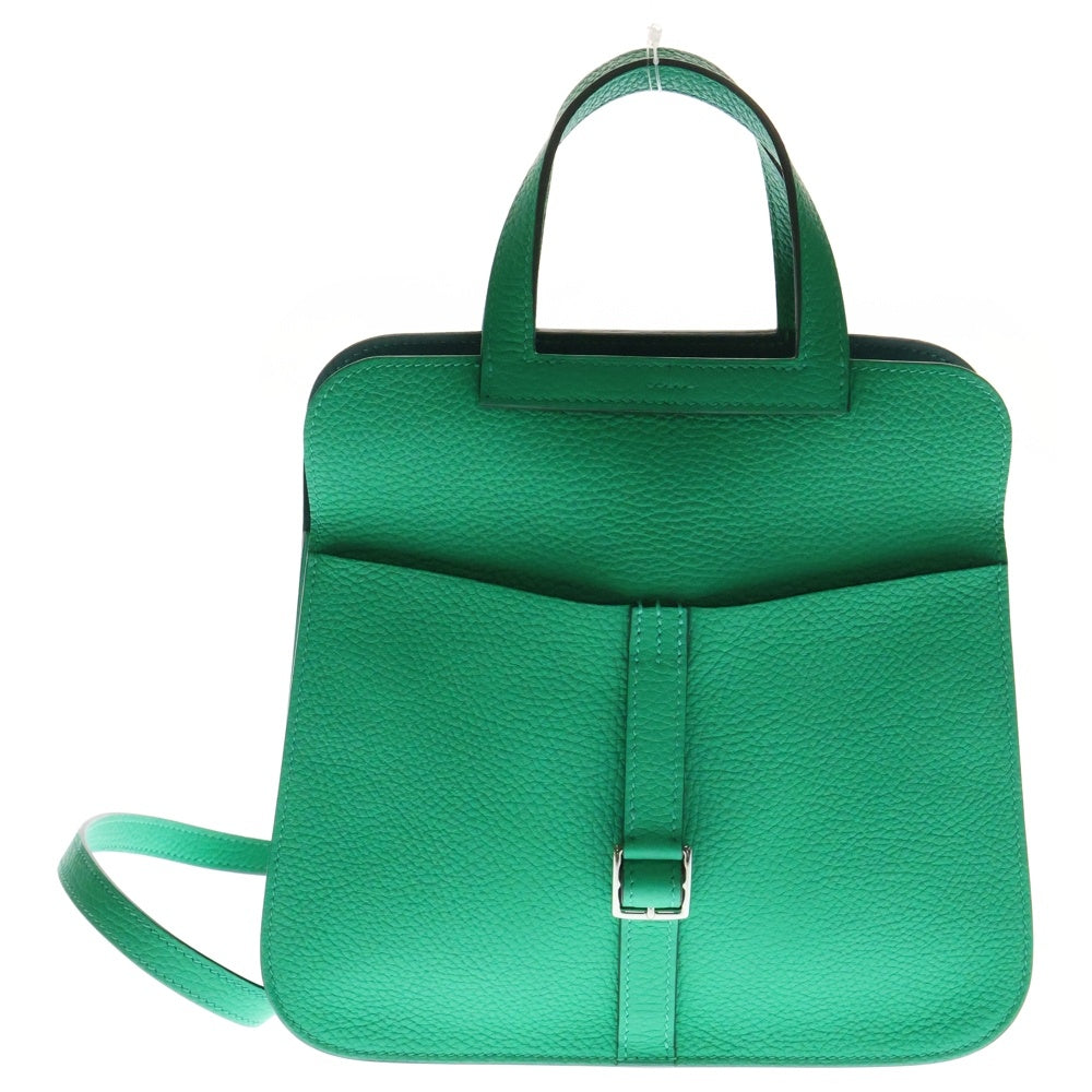 HERMES(エルメス) アルザン25 ヴェールヴェルティゴ トリヨン 2wayショルダーバッグ ハンドバッグ シルバー金具 Z刻印