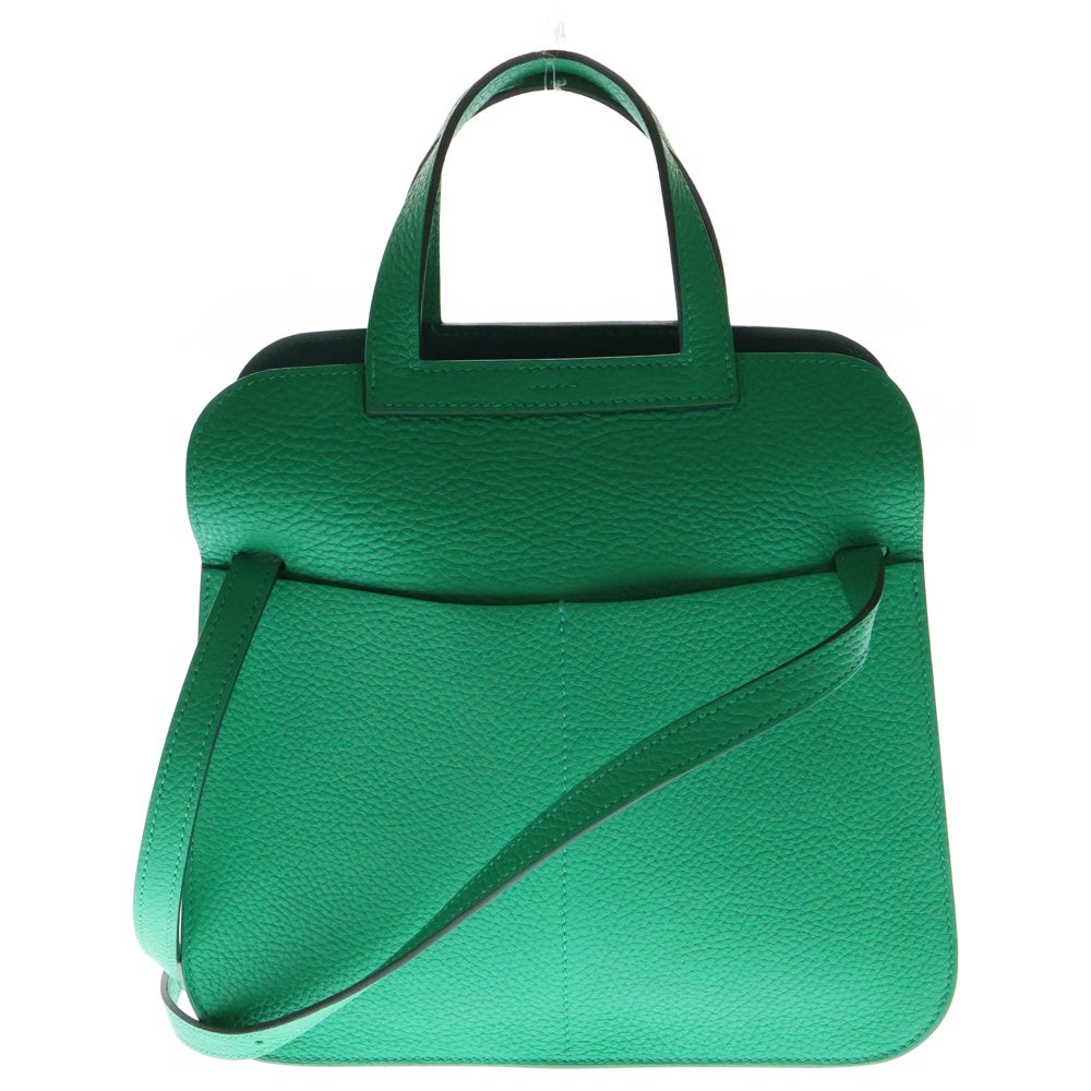 HERMES(エルメス) アルザン25 ヴェールヴェルティゴ トリヨン 2wayショルダーバッグ ハンドバッグ シルバー金具 Z刻印