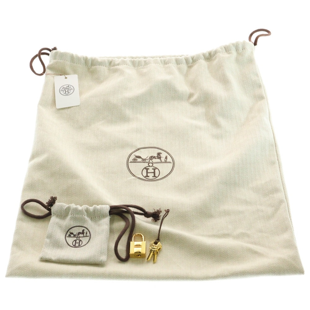 HERMES(エルメス) ピコタンロックPM エベーヌ トリヨンクレマンス ハンドバッグ U刻印 ゴールド金具
