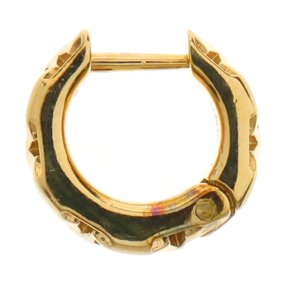 LOUIS VUITTON(ルイヴィトン) ブックル ドレイユ ピロー ナノグラム ループピアス イヤーアクセサリー ゴールド GP M00812