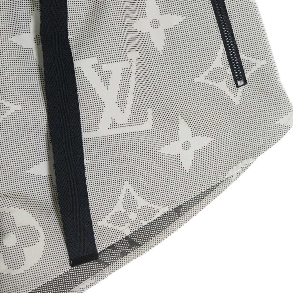LOUIS VUITTON(ルイヴィトン) モノグラム総柄プリント ポリエステル ショート ハーフパンツ ショーツ グレー/ブラック レディース RW231W RX1 F0PA29