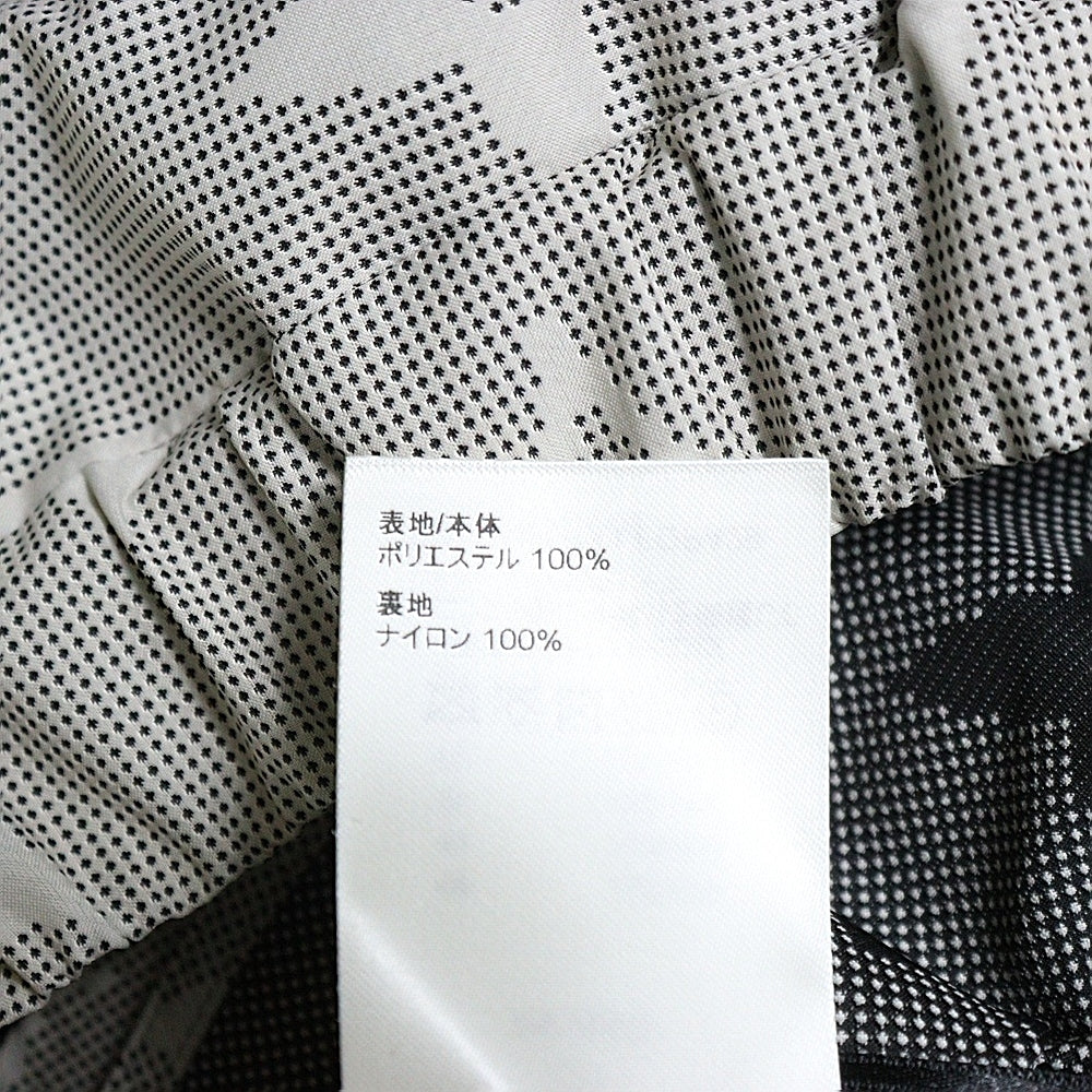 LOUIS VUITTON(ルイヴィトン) モノグラム総柄プリント ポリエステル ショート ハーフパンツ ショーツ グレー/ブラック レディース RW231W RX1 F0PA29