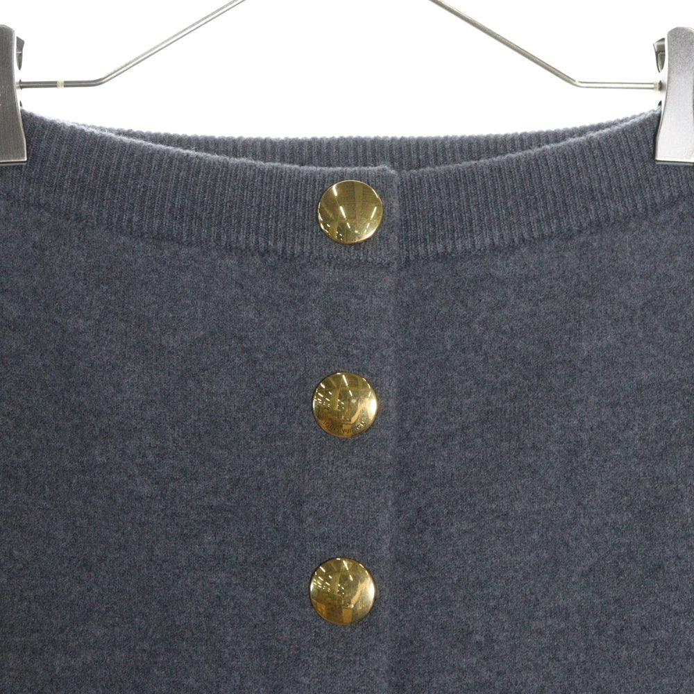 LOUIS VUITTON(ルイヴィトン) 23AW モノグラムタブ コンパクト ウール ニット スカート グレー レディース RW232W AMO FPKZ05