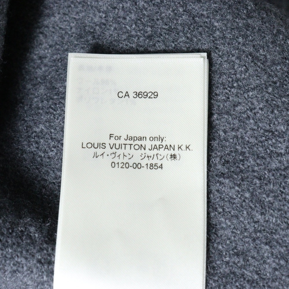 LOUIS VUITTON(ルイヴィトン) 23AW モノグラムタブ コンパクト ウール ニット スカート グレー レディース RW232W AMO FPKZ05