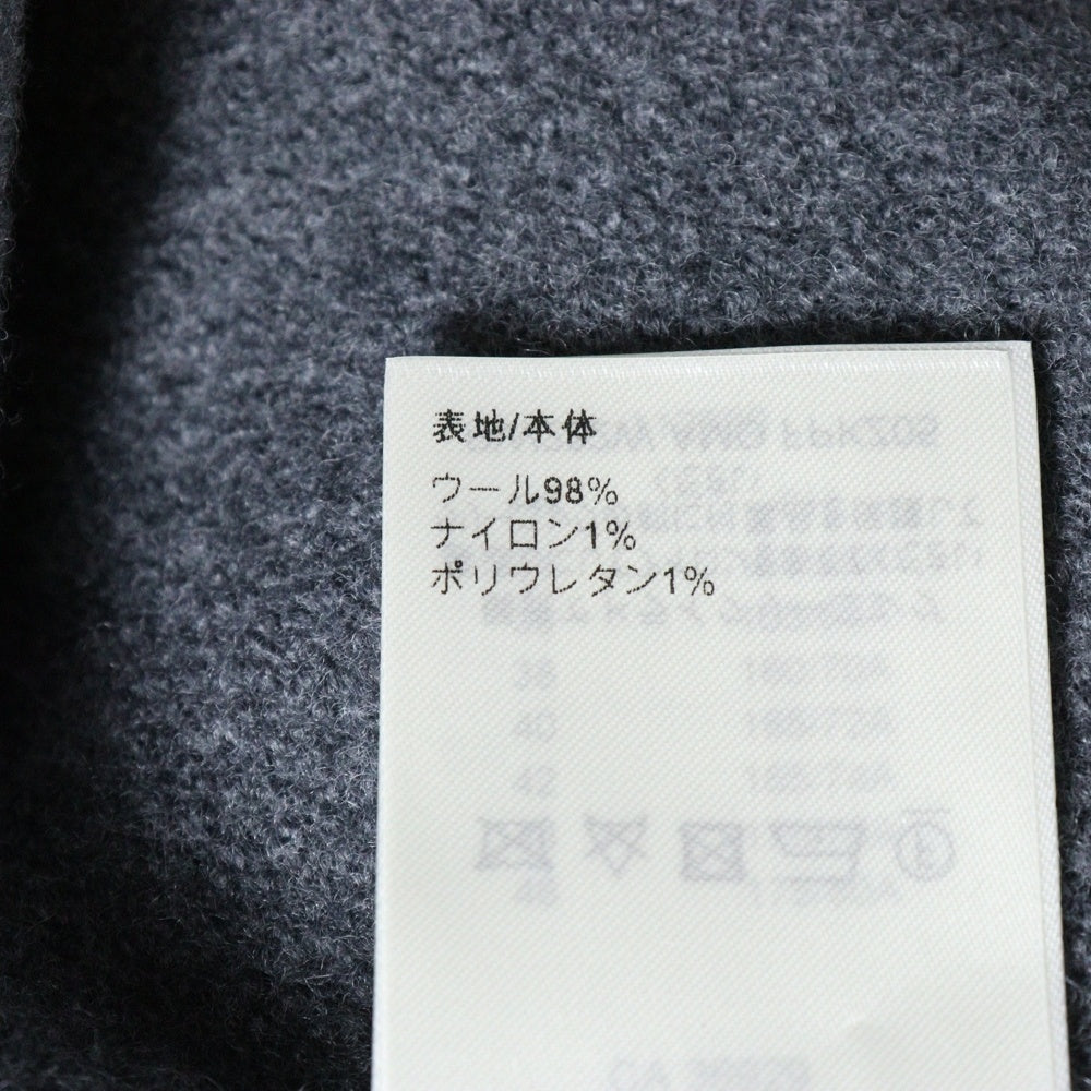 LOUIS VUITTON(ルイヴィトン) 23AW モノグラムタブ コンパクト ウール ニット スカート グレー レディース RW232W AMO FPKZ05