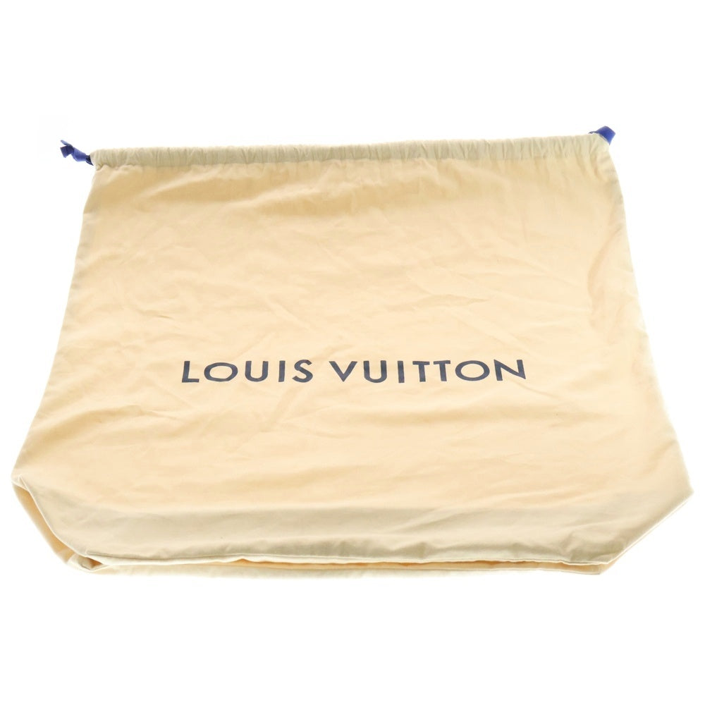 LOUIS VUITTON(ルイヴィトン) モノグラム クリストファーPM ナイロンカモフラージュ レザー切替リュックサック バックパック ブラック×カーキ M56411