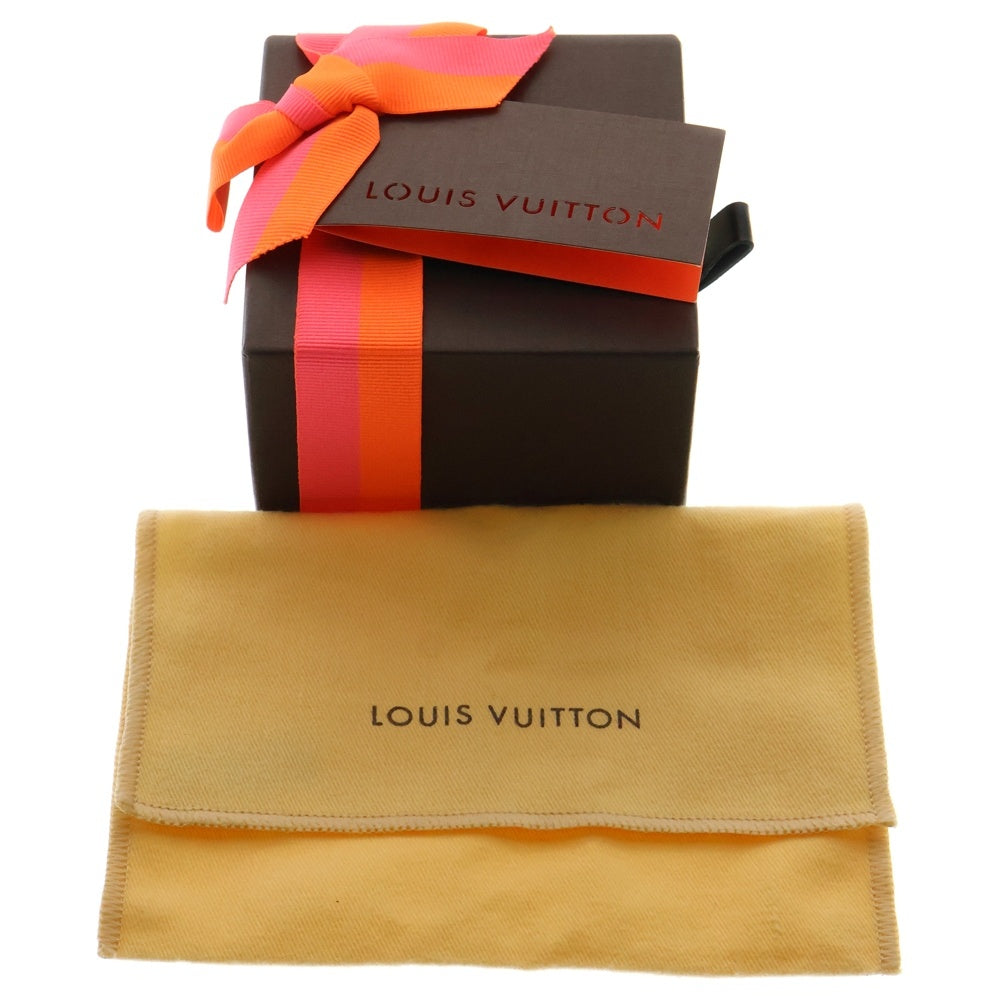 LOUIS VUITTON(ルイヴィトン) パンダンティフ マグネティック ラインストーン ペンダント チェーンネックレス ゴールド/ブラック M66408