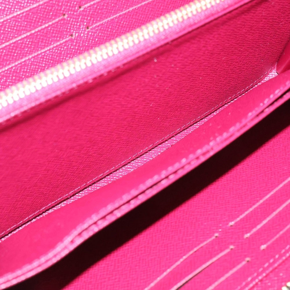 LOUIS VUITTON(ルイヴィトン) モノグラム ジッピーウォレット コクリコ ラウンドファスナー PVC レザー ロングウォレット 長財布 ブラウン M41896