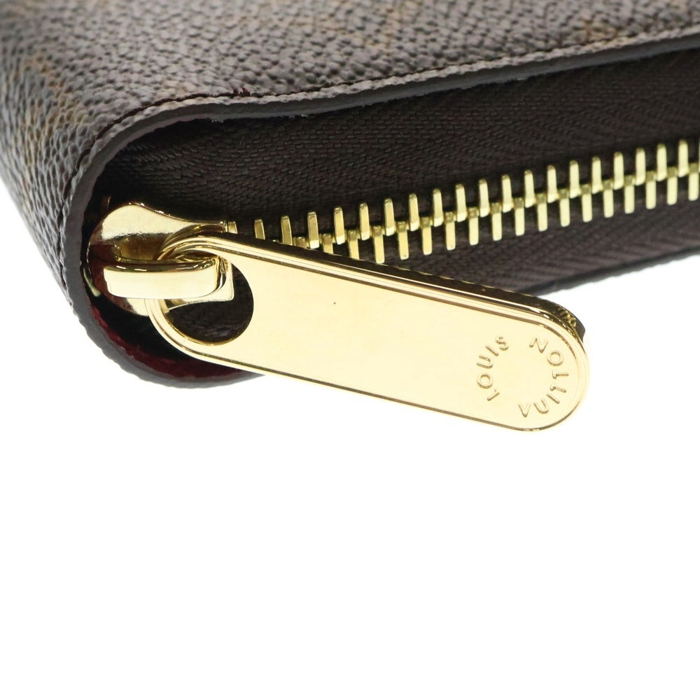LOUIS VUITTON(ルイヴィトン) モノグラム ジッピーウォレット コクリコ ラウンドファスナー PVC レザー ロングウォレット 長財布 ブラウン M41896