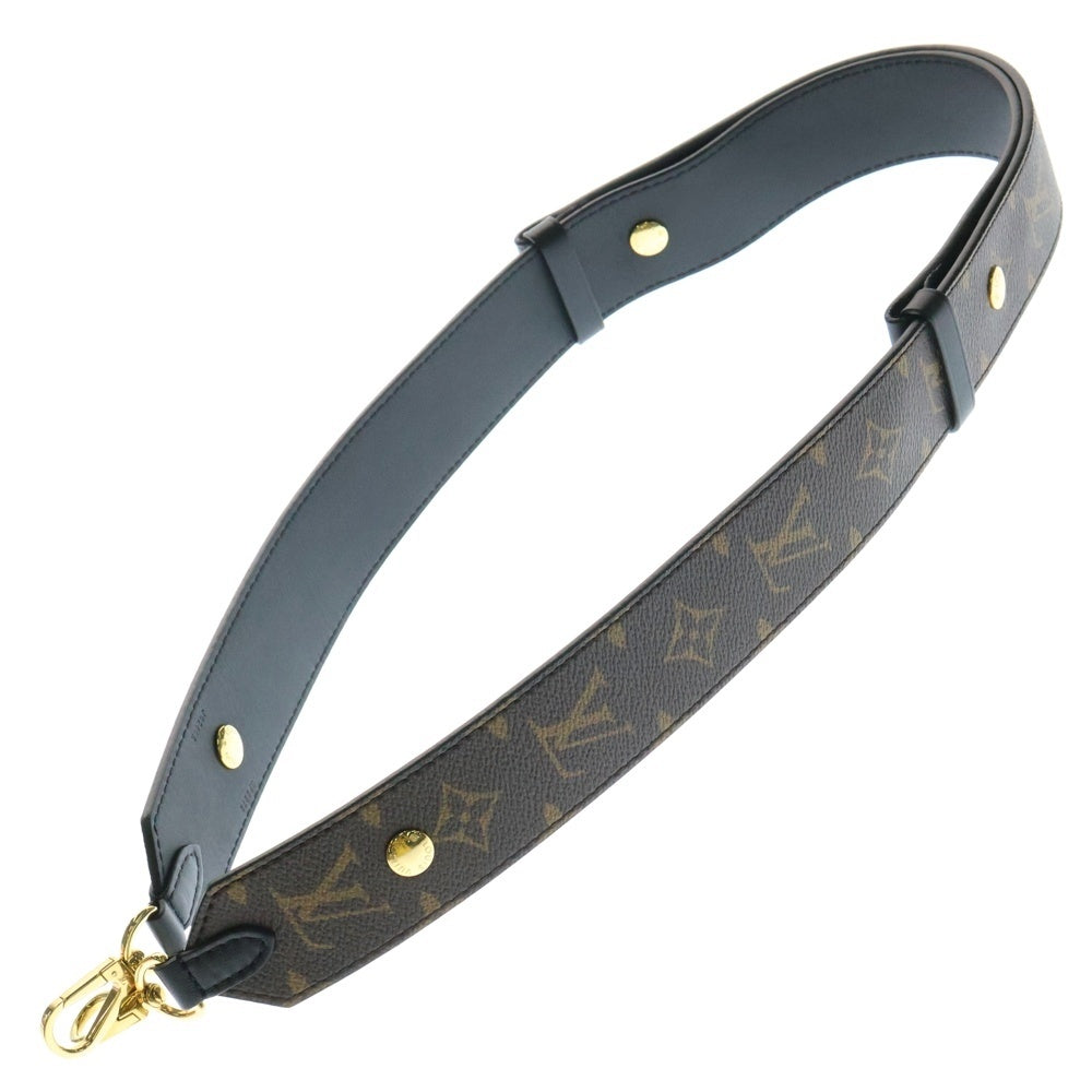 LOUIS VUITTON(ルイヴィトン) モノグラム レザー ショルダーストラップ ベルト ゴールド金具 ブラウン JO2465