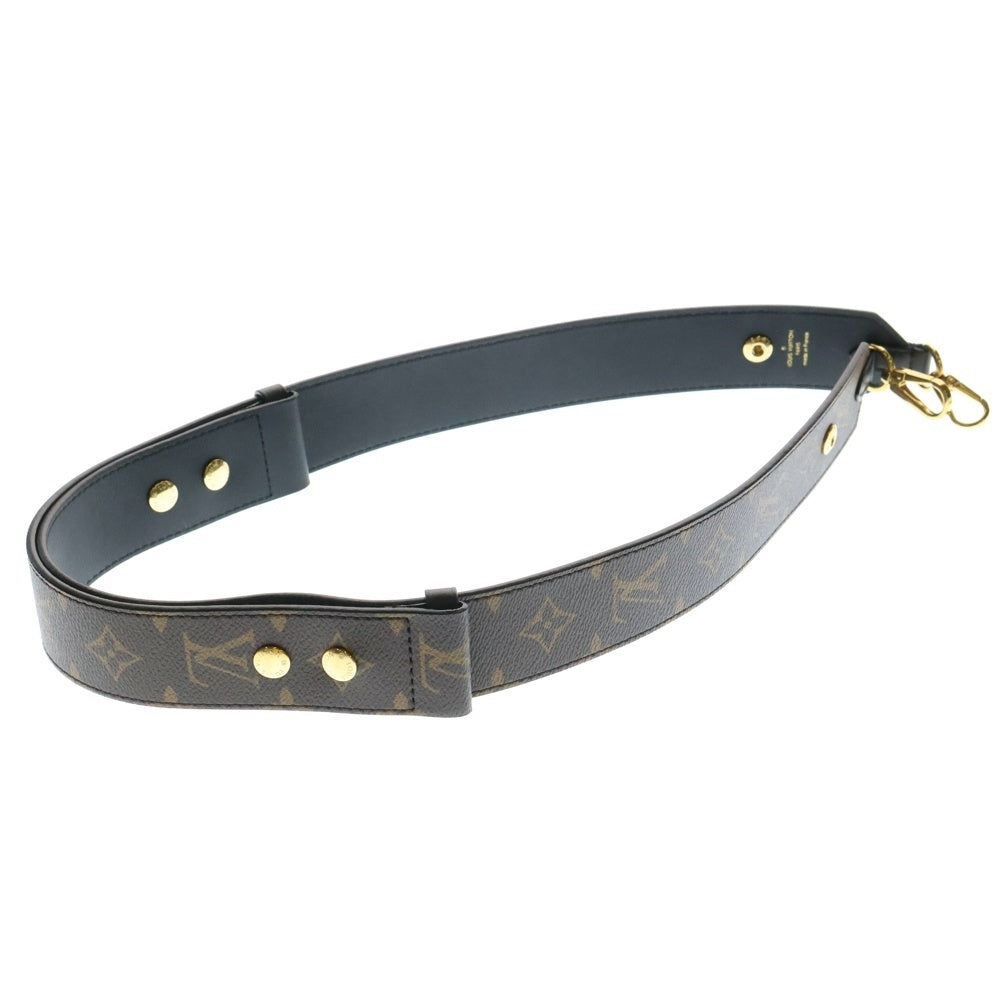 LOUIS VUITTON(ルイヴィトン) モノグラム レザー ショルダーストラップ ベルト ゴールド金具 ブラウン JO2465