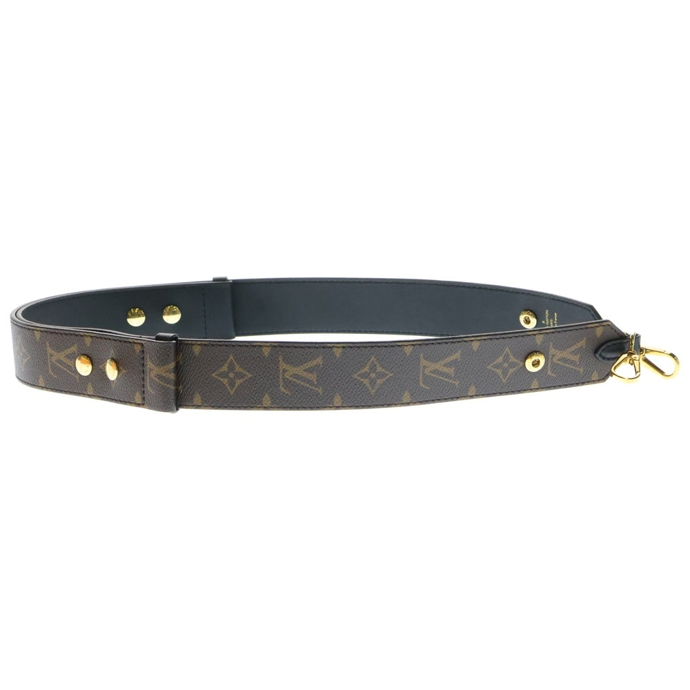LOUIS VUITTON(ルイヴィトン) モノグラム レザー ショルダーストラップ ベルト ゴールド金具 ブラウン JO2465
