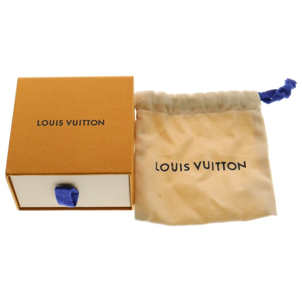 LOUIS VUITTON(ルイヴィトン) ネックレス モノグラム チェーン メタル レジン ブルー/シルバー M01494