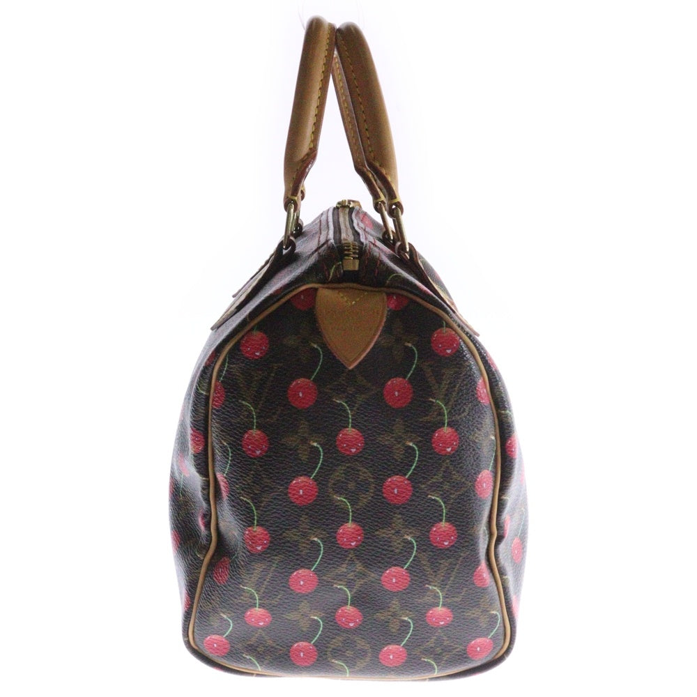 LOUIS VUITTON(ルイヴィトン) モノグラム チェリー スピーディ25 M95009 ブラウン PVC ハンドバッグ ボストンバッグ