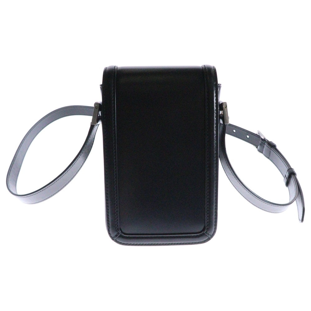 SAINT LAURENT PARIS(サンローランパリ) ソルフェリーノ ミニバッグ ショルダーバッグ ブラック レザー シルバー金具 753963