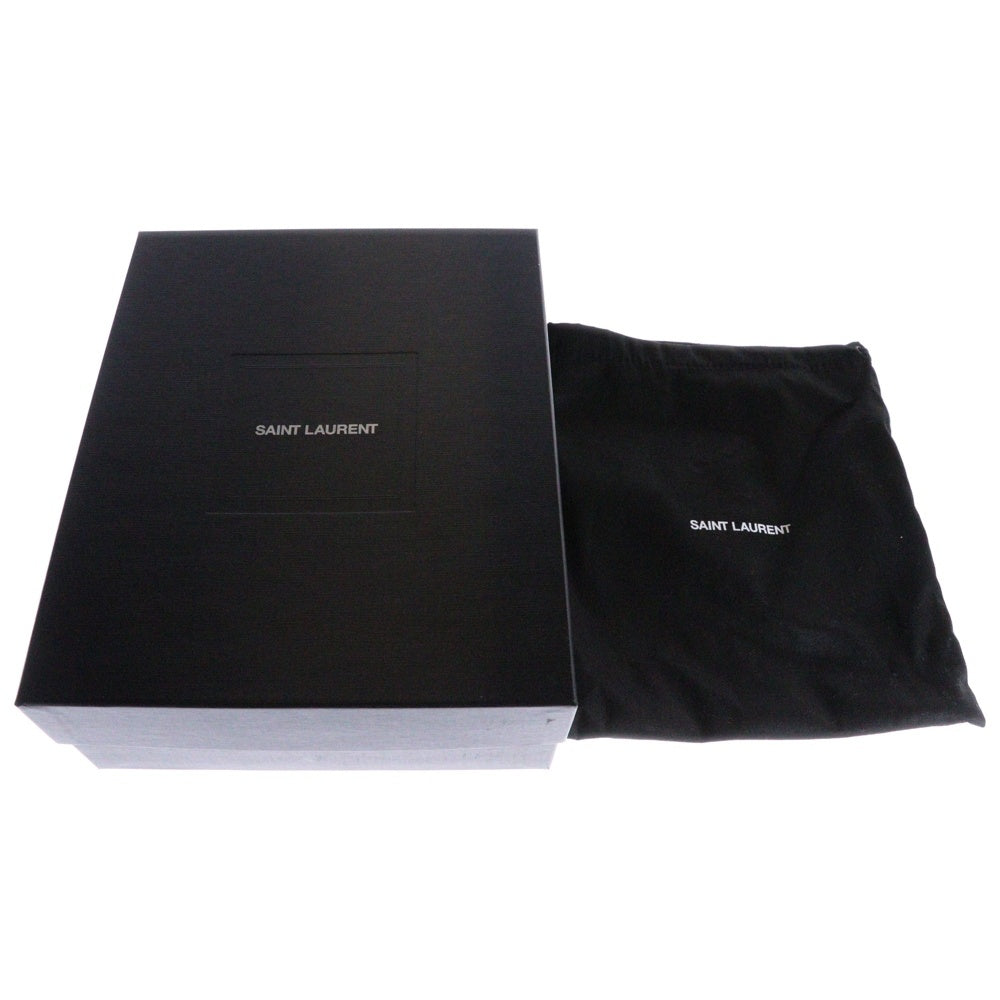 SAINT LAURENT PARIS(サンローランパリ) ソルフェリーノ ミニバッグ ショルダーバッグ ブラック レザー シルバー金具 753963