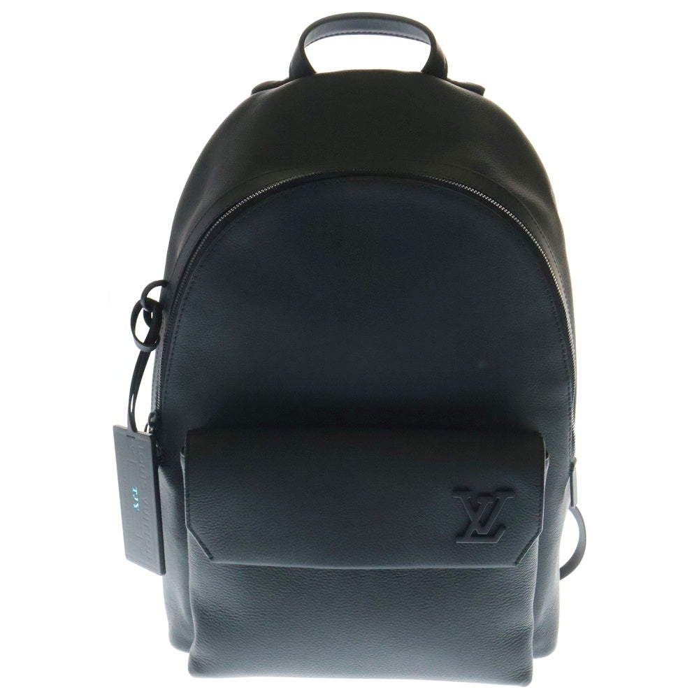 LOUIS VUITTON(ルイヴィトン) アエログラム テイクオフバックパック リュックサック ブラック レザー M57079 ICタイプ