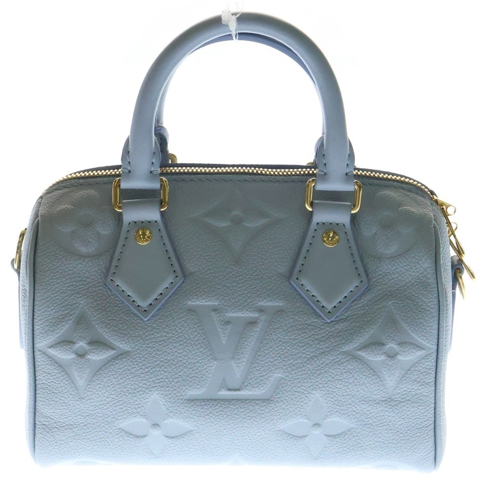 LOUIS VUITTON(ルイヴィトン) モノグラム アンプラント スピーディーバンドリエール20 ブルー 2WAY ハンドバッグ ショルダーバッグ M46484 ICタイプ