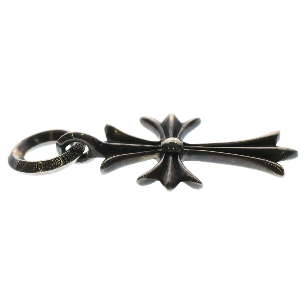 CHROME HEARTS(クロムハーツ) TINY CH CROSS タイニーCHクロス チャーム ネックレストップ シルバー BCA382