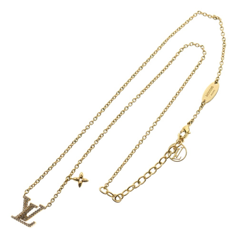 LOUIS VUITTON(ルイヴィトン) LV アイコニック ネックレス ペンダント ゴールド M00596