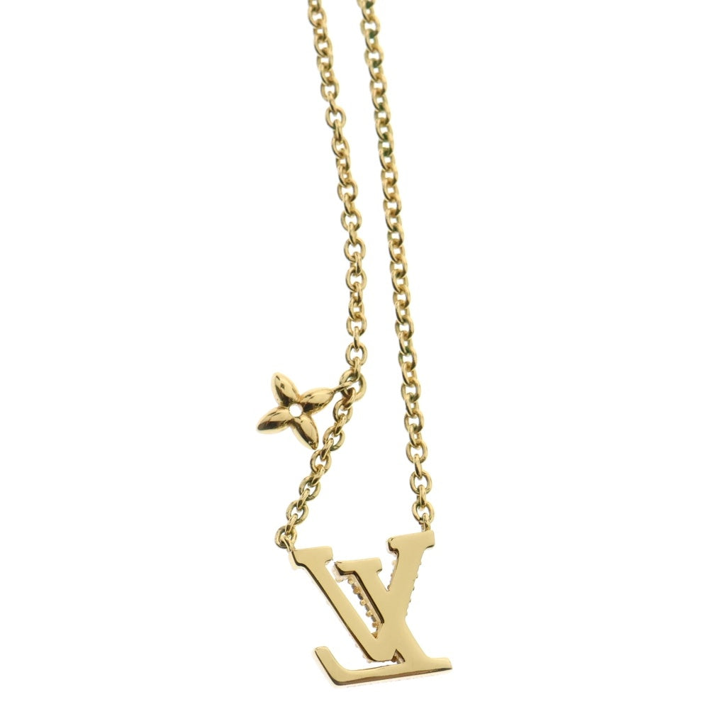LOUIS VUITTON(ルイヴィトン) LV アイコニック ネックレス ペンダント ゴールド M00596