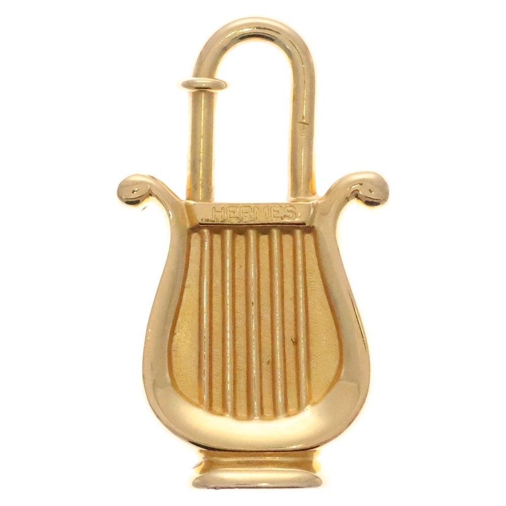 HERMES(エルメス) カデナ ハープモチーフ ANNEE DE LA MUSIQUE ゴールド メタル 小物