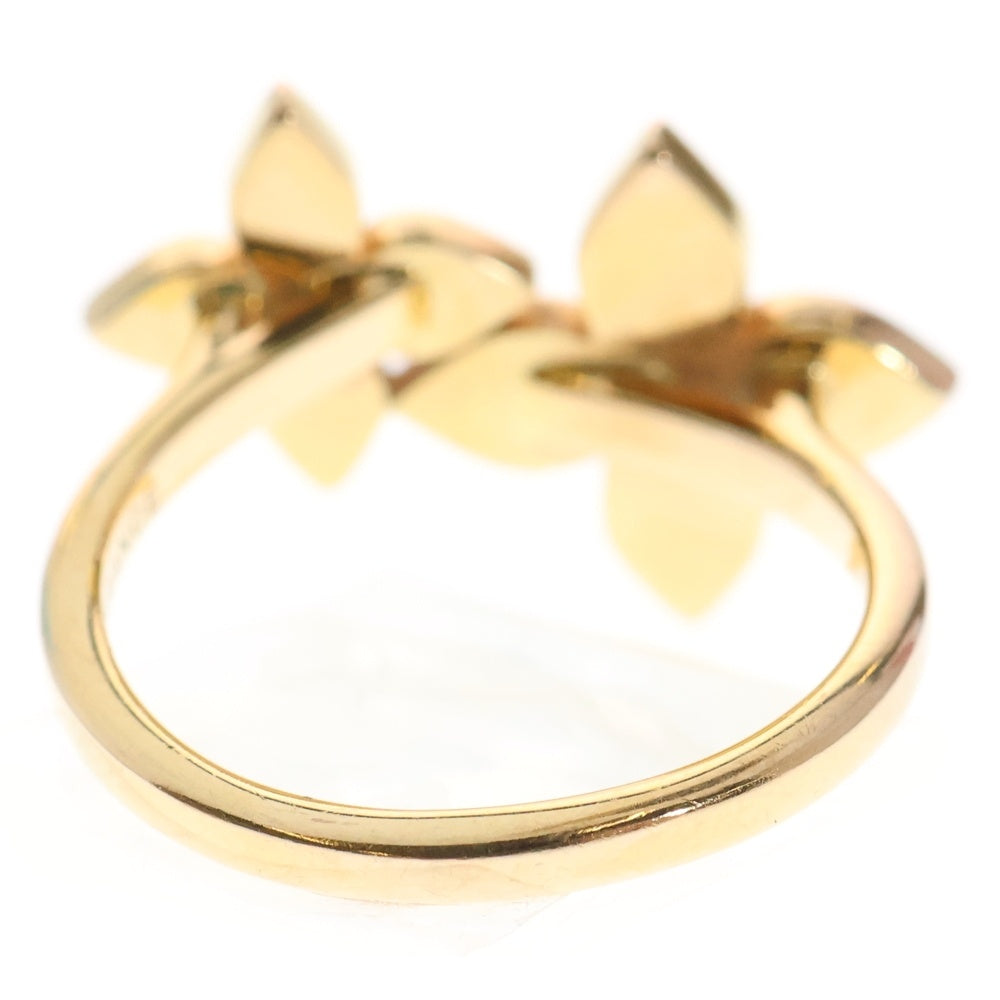 LOUIS VUITTON(ルイヴィトン) バーグ スターブロッサム ダブル モノグラム 25PD ダイヤリング 指輪 ピンクゴールド Q9L25D