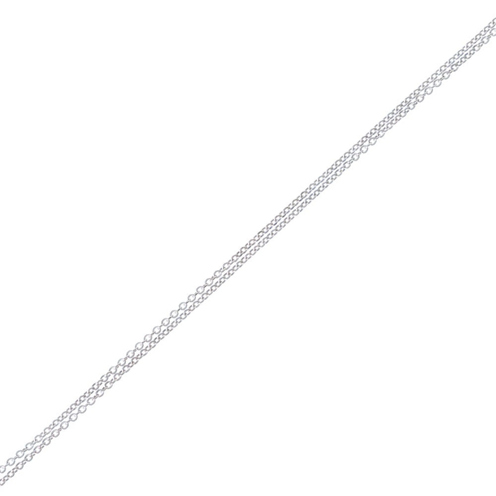TIFFANY&Co(ティファニー) オープンハート ネックレス ペンダント シルバー チェーン Ag925 2.3g