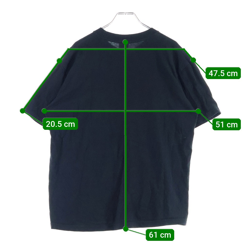 BURBERRY(バーバリー) 22SS ×Burberry Box Logo Tee バーバリー ノバチェック ボックスロゴプリント 半袖Tシャツ カットソー ブラック