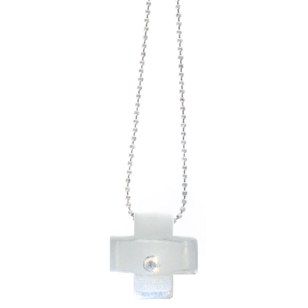 TIFFANY&Co(ティファニー) ローマンクロス ネックレス ペンダント チェーン 925 11.5g シルバー