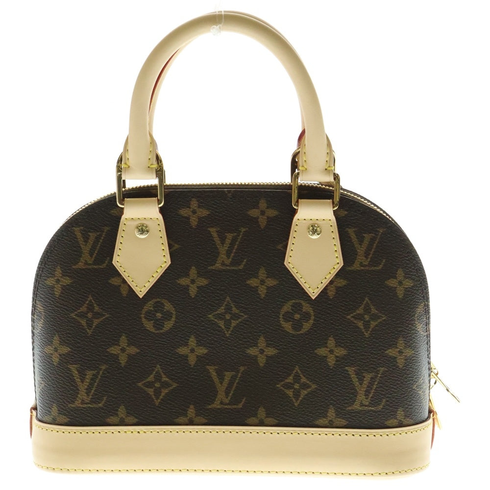 LOUIS VUITTON(ルイヴィトン) モノグラム アルマBB 2WAYバッグ ショルダーバッグ ハンドバッグ ブラウン ゴールド金具 M46990
