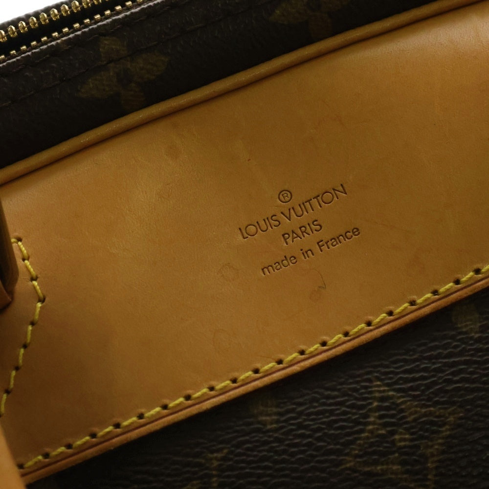 LOUIS VUITTON(ルイヴィトン) アリゼ ドゥ ポッシュ モノグラム PVC レザー 2WAY ハンド ショルダー ボストンバッグ ゴールド金具 ブラウン M41392