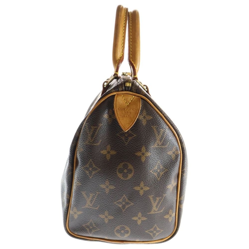 LOUIS VUITTON(ルイヴィトン) モノグラム スピーディー25 ボストンバッグ ハンドバッグ ブラウン PVCレザー M41528