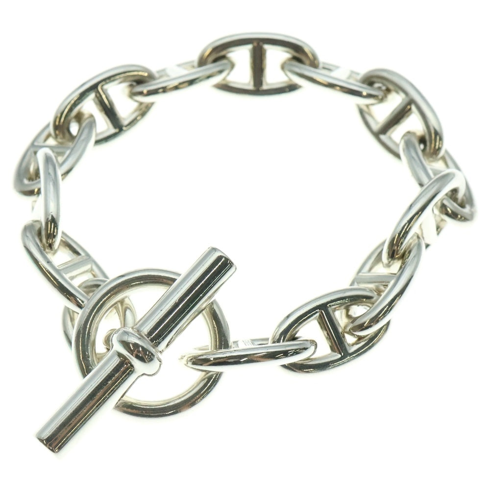 HERMES(エルメス) Chaine d'Ancre GM シェーヌダンクルGM 13コマ チェーンブレスレット 13LINK シルバー