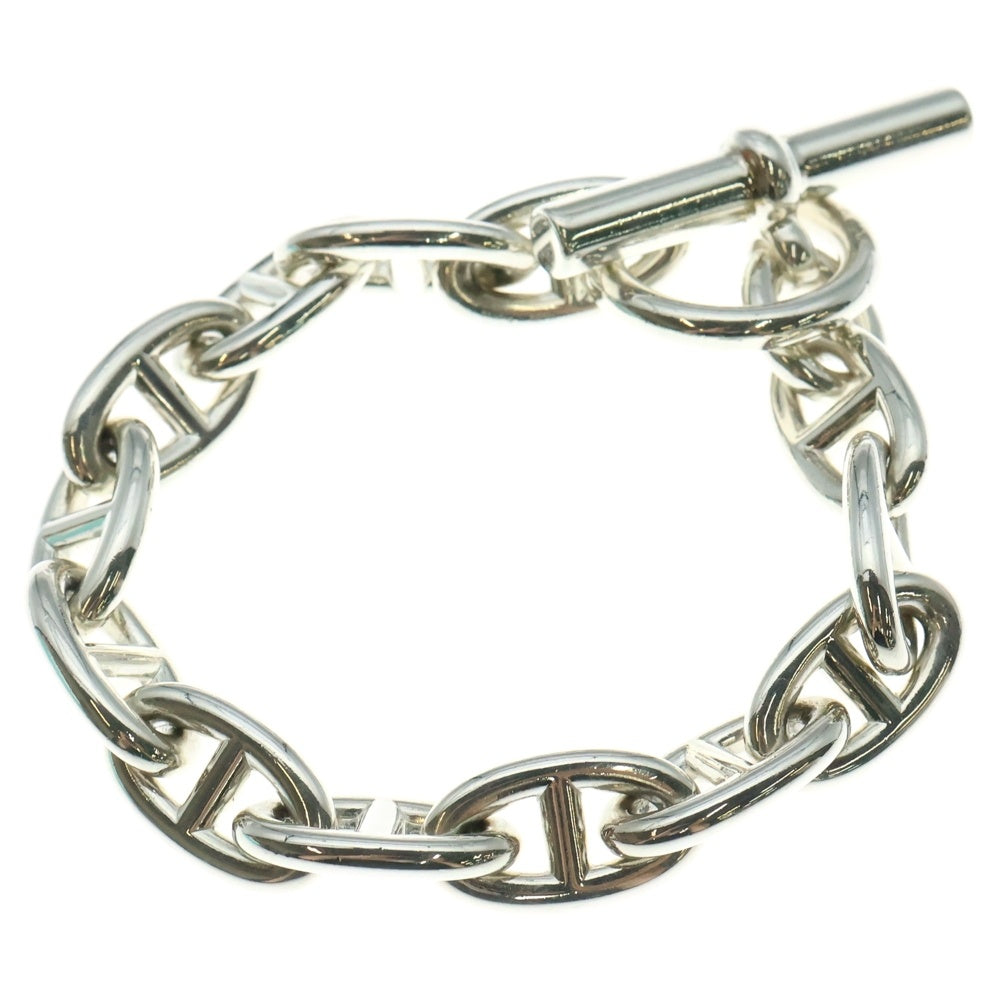 HERMES(エルメス) Chaine d'Ancre GM シェーヌダンクルGM 13コマ チェーンブレスレット 13LINK シルバー