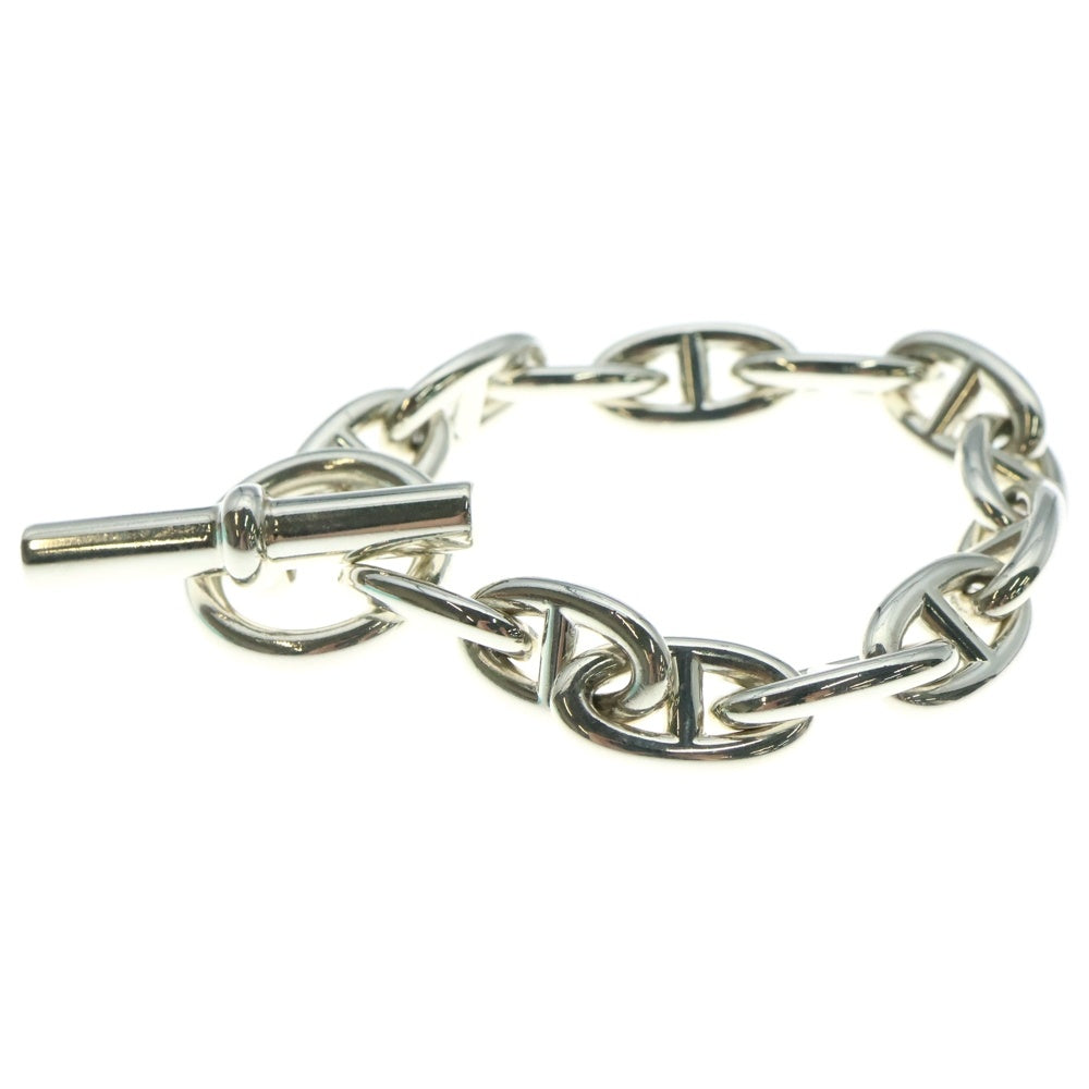HERMES(エルメス) Chaine d'Ancre GM シェーヌダンクルGM 13コマ チェーンブレスレット 13LINK シルバー