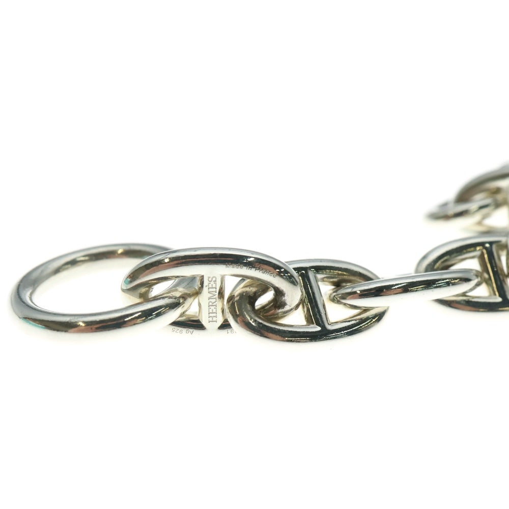 HERMES(エルメス) Chaine d'Ancre GM シェーヌダンクルGM 13コマ チェーンブレスレット 13LINK シルバー