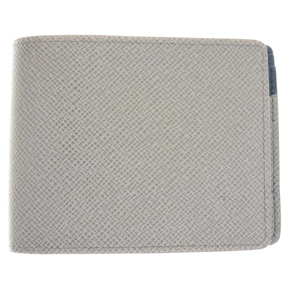 LOUIS VUITTON(ルイヴィトン) タイガ ポルトフォイユ・ミュルティプル アストラル 二つ折り財布 グレー レザー RFID M25963