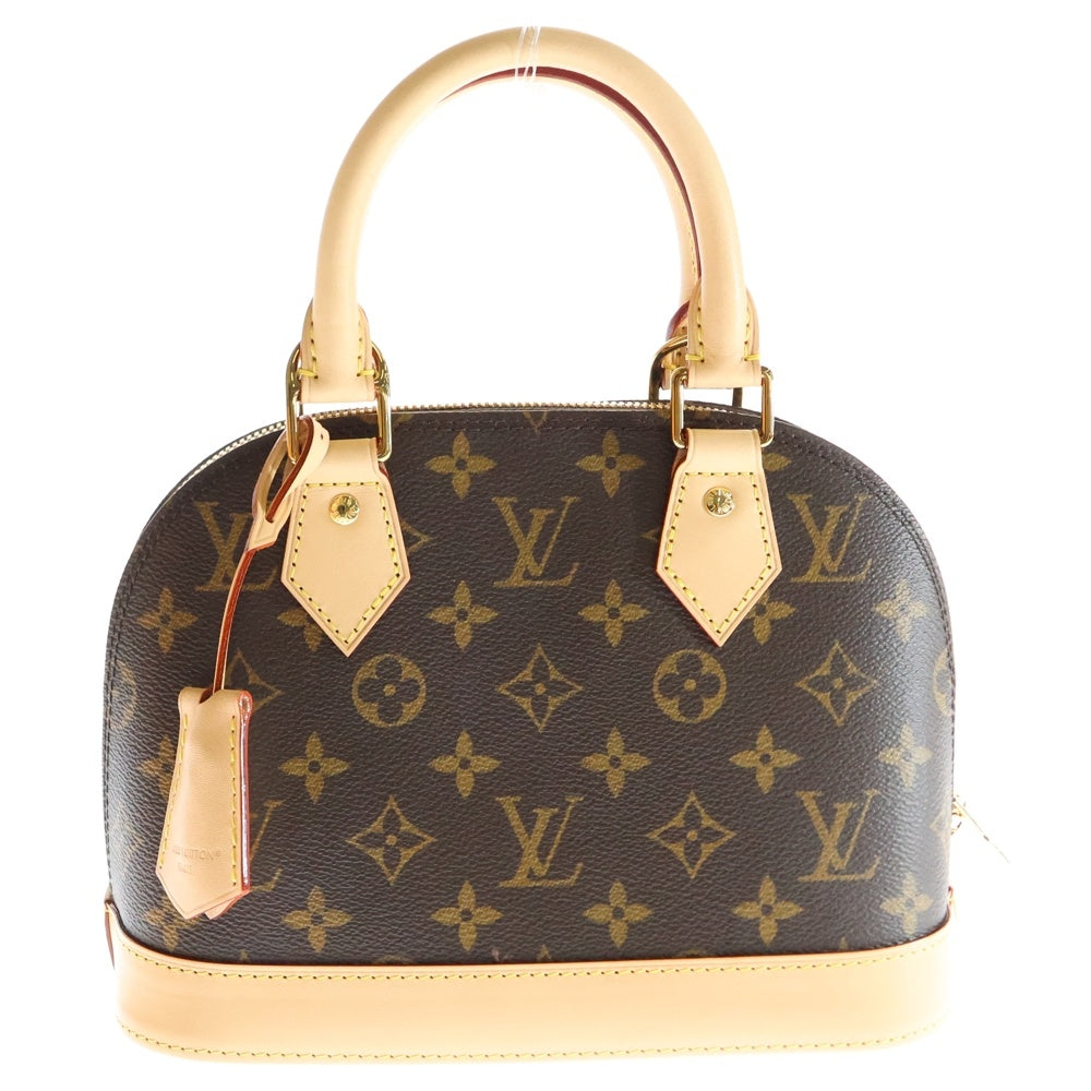 LOUIS VUITTON(ルイヴィトン) モノグラム アルマBB 2WAY レザーハンドバッグ ショルダーバッグ ブラウン M53152