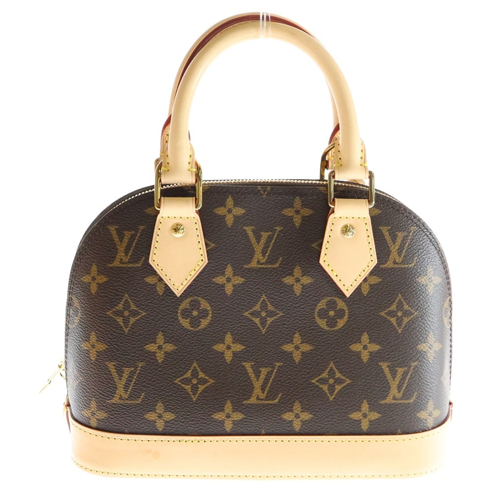 LOUIS VUITTON(ルイヴィトン) モノグラム アルマBB 2WAY レザーハンドバッグ ショルダーバッグ ブラウン M53152