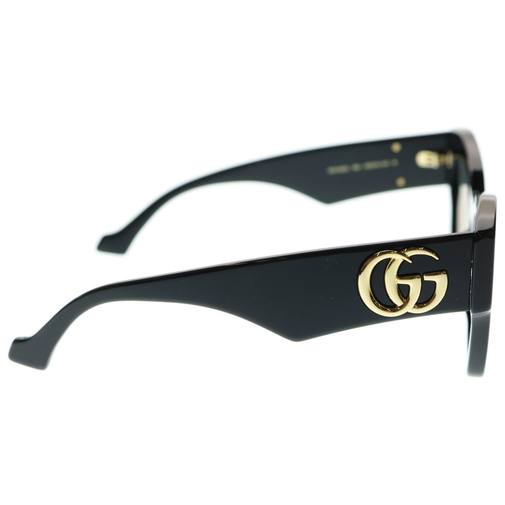 GUCCI(グッチ) GG ロゴ サングラス キャッツアイ ブラックフレーム ブラックレンズ セルロイド GG1422S