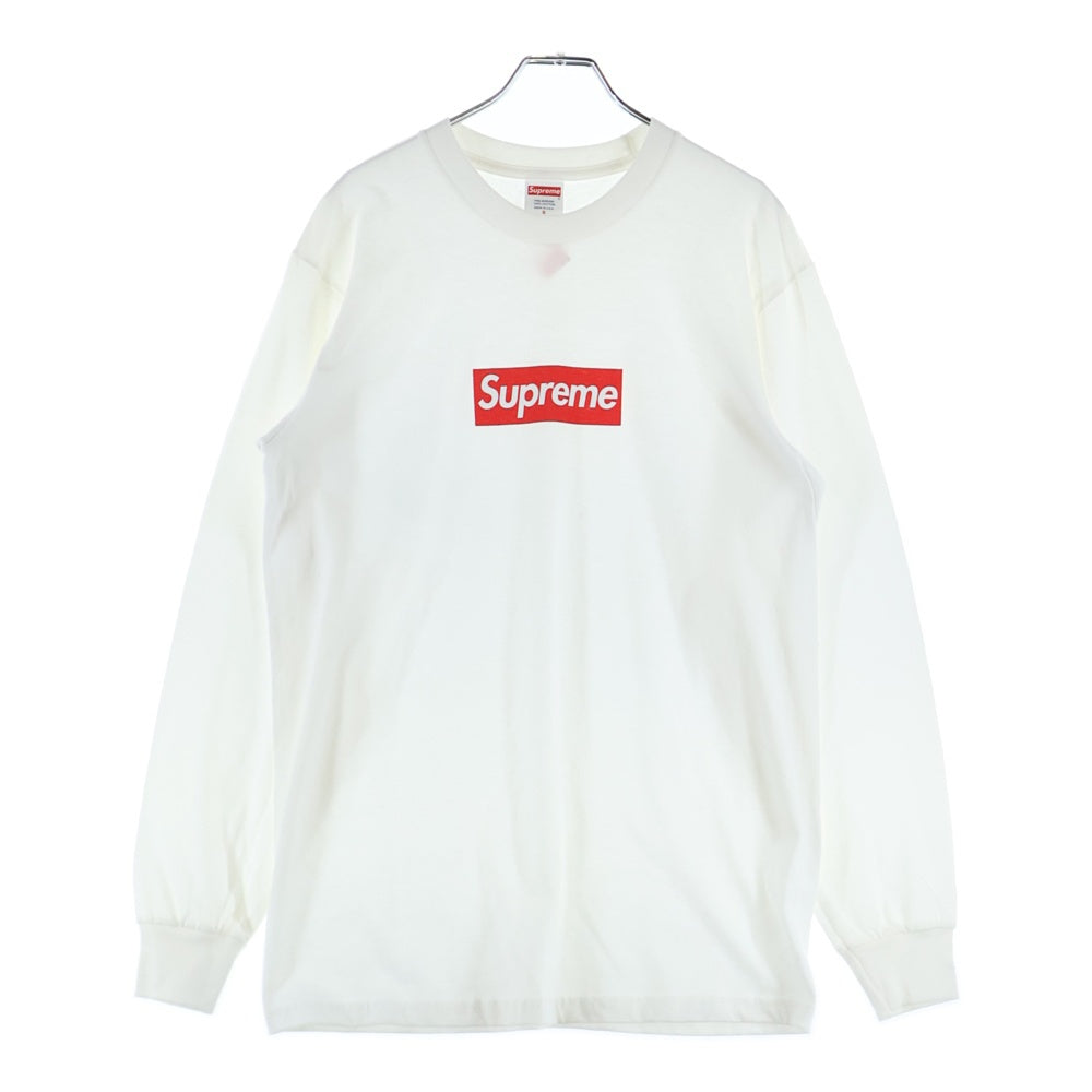 SUPREME(シュプリーム) 20AW Box Logo L/S Tee ボックスロゴプリント ロングスリーブ 長袖Tシャツ カットソー ホワイト