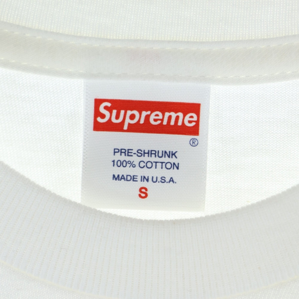 SUPREME(シュプリーム) 20AW Box Logo L/S Tee ボックスロゴプリント ロングスリーブ 長袖Tシャツ カットソー ホワイト