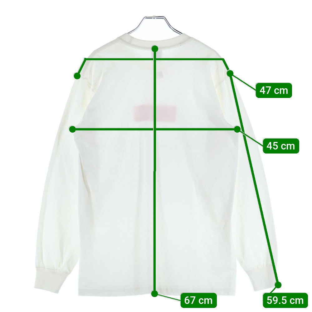 SUPREME(シュプリーム) 20AW Box Logo L/S Tee ボックスロゴプリント ロングスリーブ 長袖Tシャツ カットソー ホワイト