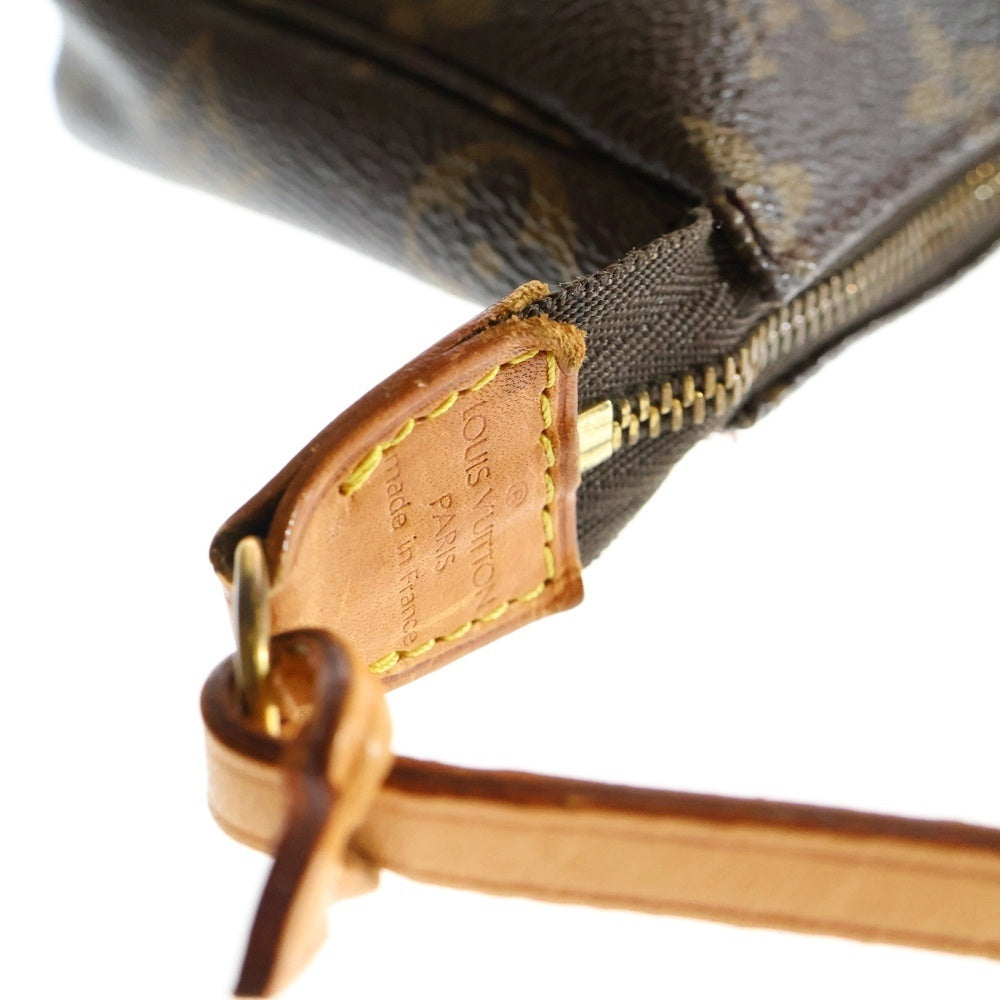 LOUIS VUITTON(ルイヴィトン) モノグラム ポシェットアクセソワール ハンドバッグ ポーチ ブラウン PVCレザー M51980