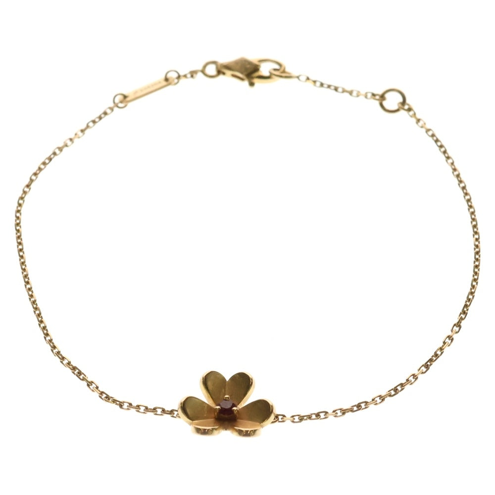 Van Cleef & Arpels(ヴァンクリーフアンドアーペル) フリヴォル ルビー ブレスレット 1P Au750 K18 PG ピンクゴールド